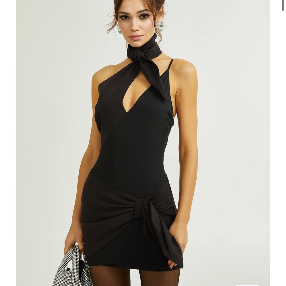 Miss Rosier | Black Mini Dress